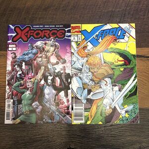Two Marvel X-Force Comics
